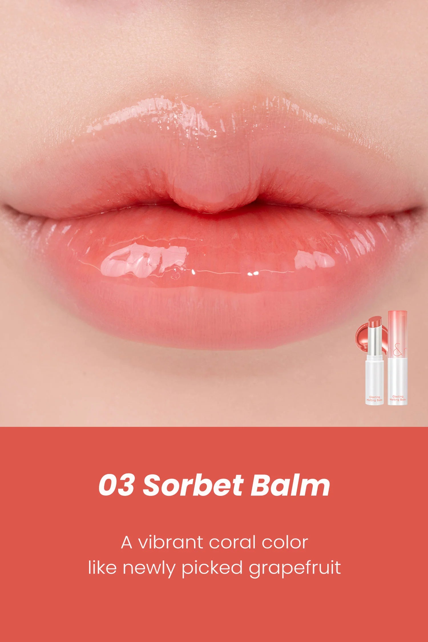 [rom&nd] GLASTING MELTING BALM