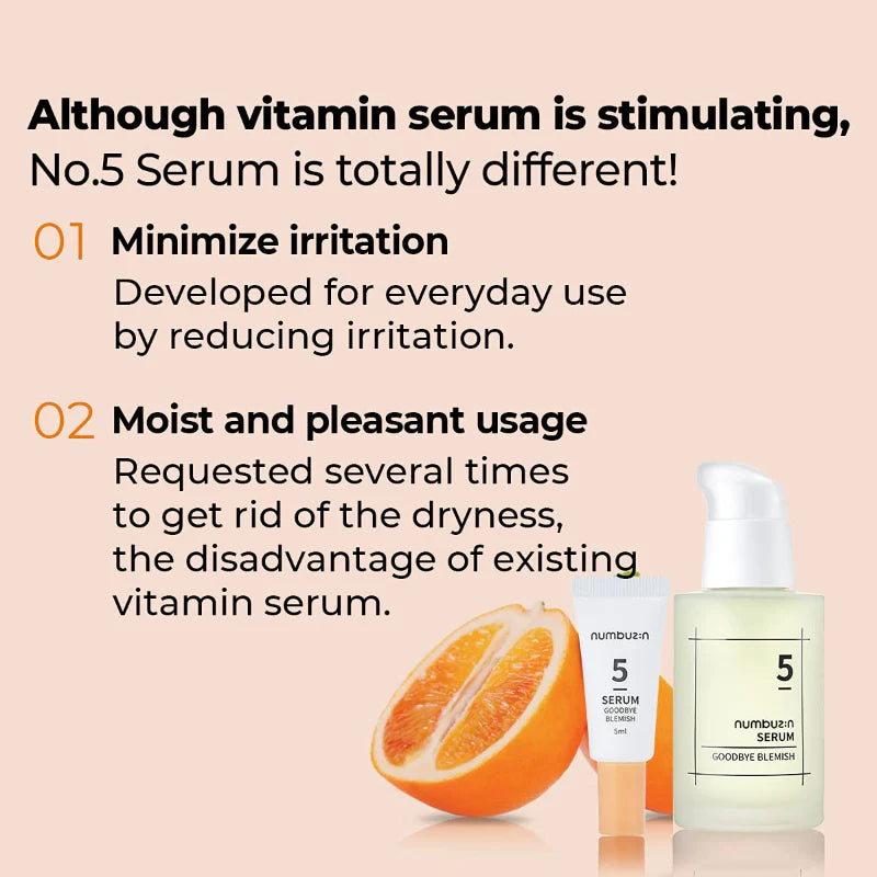 [numbuzin] No.5 Goodbye Blemish Serum
