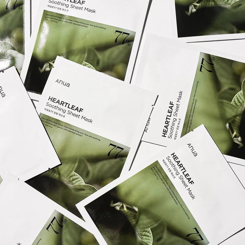 [ANUA] HEARTLEAF 77% SOOTHING SHEET MASK