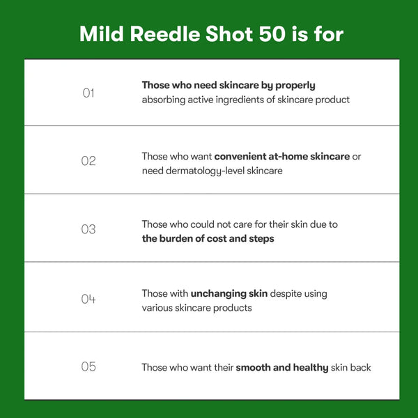 [VT Cosmetics] Mild Reedle Shot 50