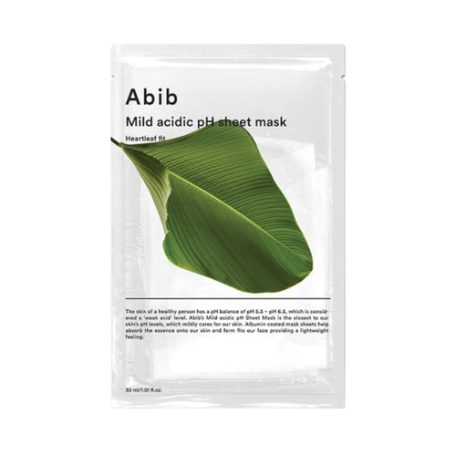 [Abib] Mild Acidic pH Sheet Mask Heartleaf Fit