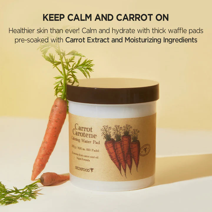 [SKINFOOD] CARROT CAROTENE CALMING WATER PAD
