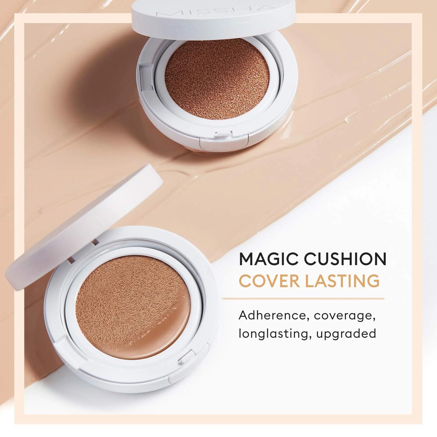 [MISSHA] MAGIC CUSHION COVER LASTING SPF50+ PA+++