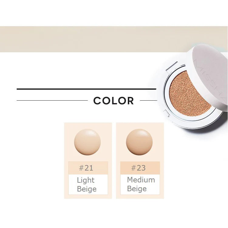 [MISSHA] MAGIC CUSHION COVER LASTING SPF50+ PA+++