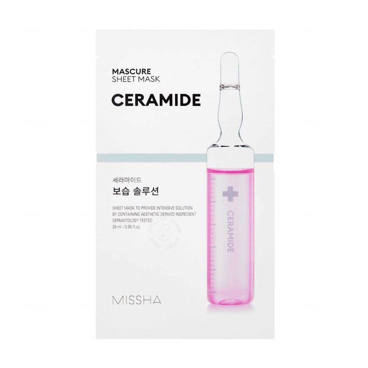 [MISSHA] MASCURE CERAMIDE RESCUE SOLUTION SHEET MASK