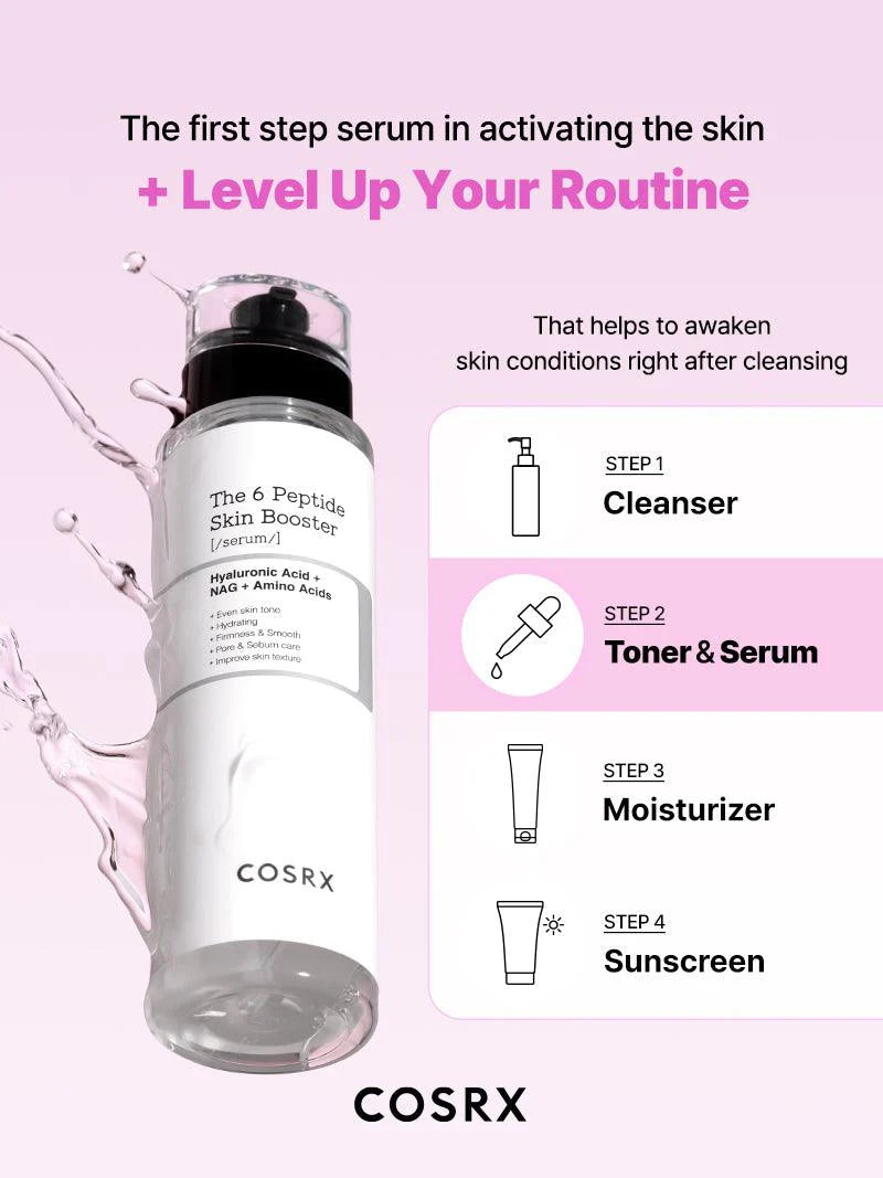 [COSRX] THE 6 PEPTIDE SKIN BOOSTER SERUM