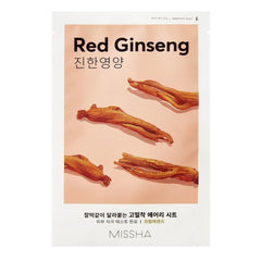 [MISSHA] AIRY FIT SHEET MASK RED GINSENG