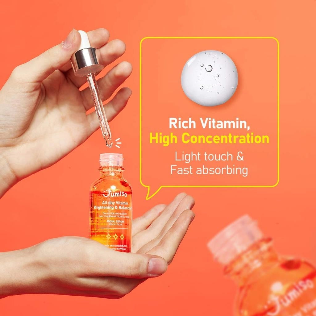 [JUMISO] All Day Vitamin Brightening & Balancing Facial Serum