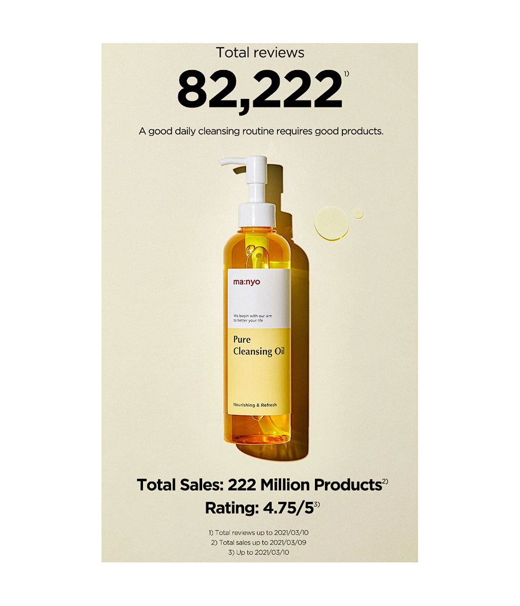 [ma:nyo] Pure Cleansing Oil