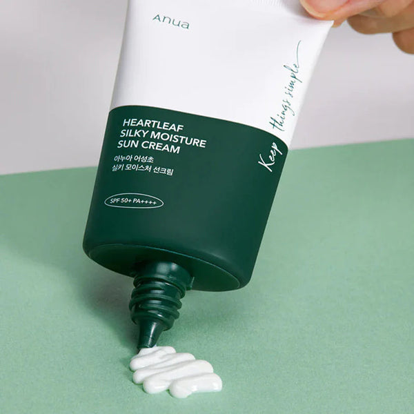 [ANUA] Heartleaf Silky Moisture Sun Cream