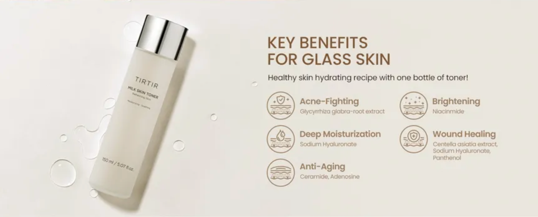 [TIRTIR] MILK SKIN TONER